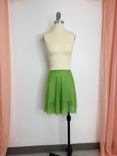 Grab Bag - Grass Green Poly Chiffon Unfinished Ballet Skirt